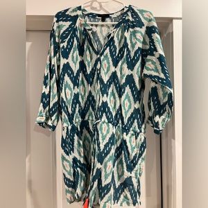 Jcrew Tie Front Romper